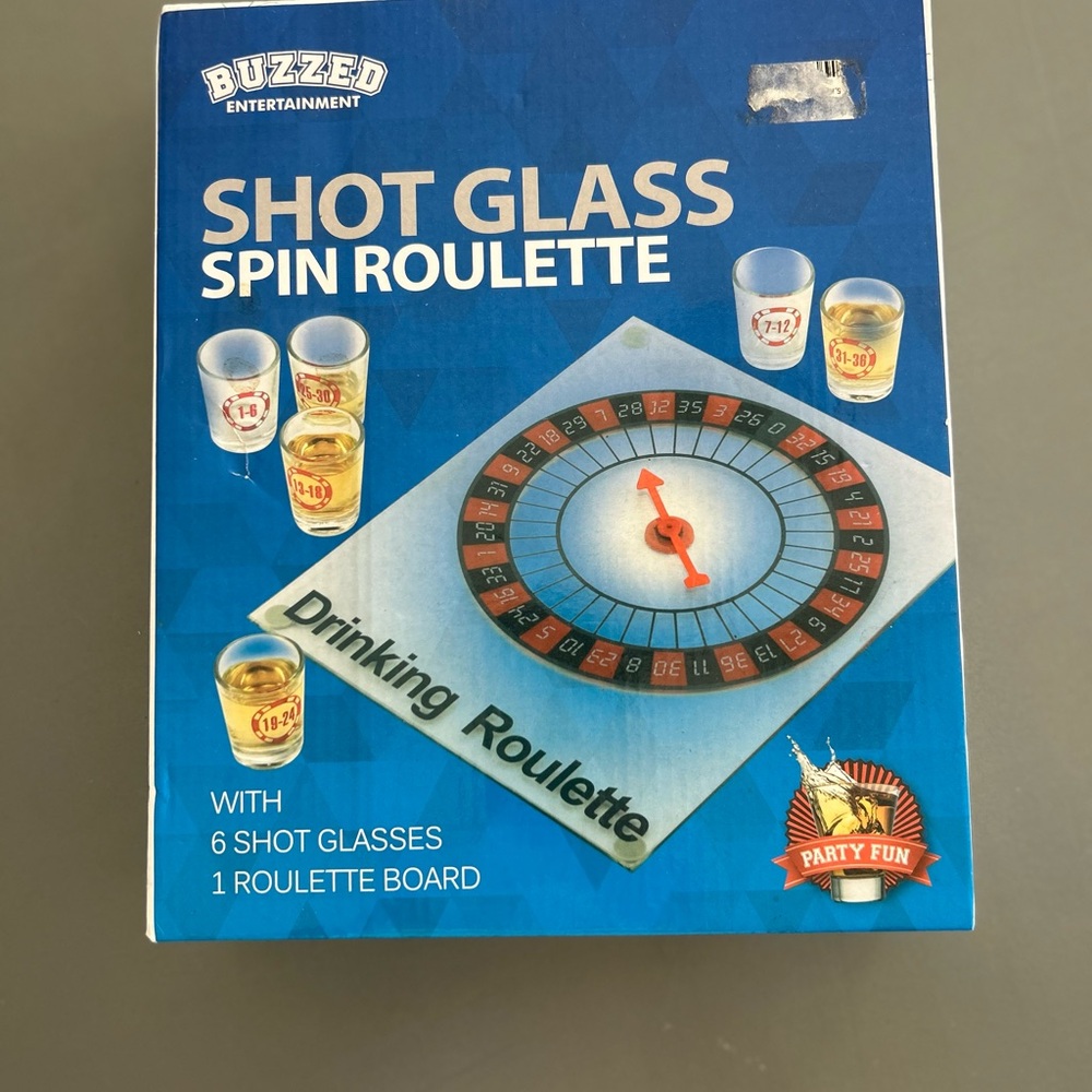 Game - Shot Glass Spin Roulette